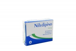 Nifedipino 30 mg Caja Con 30 Cápsulas De Liberación Prolongada Rx4