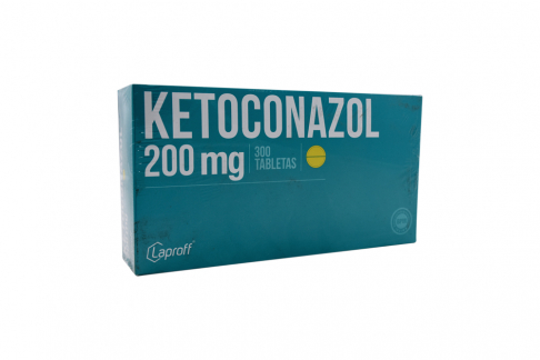 Ketoconazol 200 Mg Caja Con 300 Tabletas