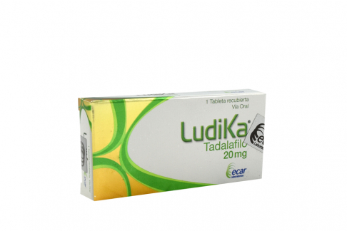 Ludika 20 Mg Caja Con 1 Tableta Recubierta