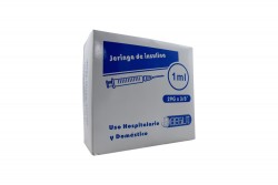 Jeringa De Insulina 1 mL Aguja 29G x 3/8" Begut Caja Con 1 Unidad