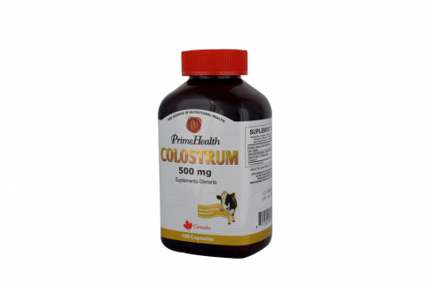 Prime Health Colostrum 500 mg Frasco Con 100 Cápsulas