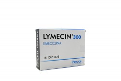 Lymecin 300 mg Caja Con 16 Cápsulas Rx
