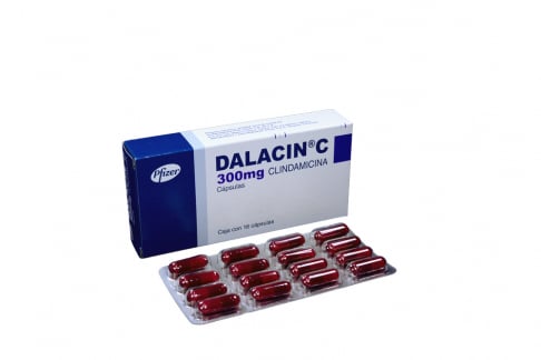 Dalacin C 300 mg Caja Con 16 Cápsulas Rx2