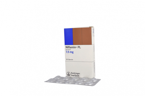 Niflamin PL 7.5 mg Caja Con 30 Cápsulas Rx
