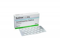 Eutirox 50 mcg Caja Con 50 Tabletas Rx4