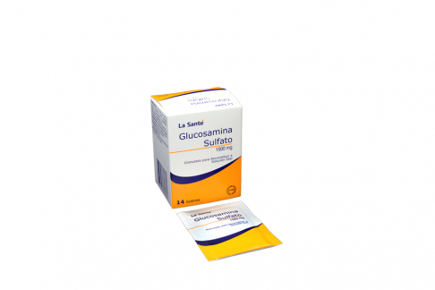 Glucosamina Sulfato 1500 mg Caja Con 14 Sobres Granulados