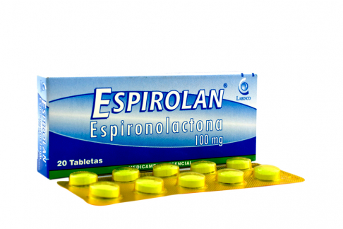Espirolan 100 mg Caja Con 20 Tabletas Rx