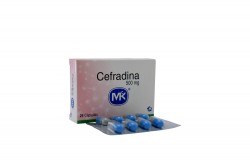 Cefradina 500 mg Caja Con 24 Cápsulas Rx2.