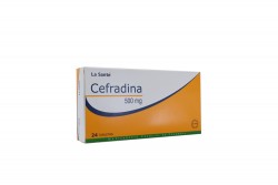 Cefradina 500 mg Caja Con 24 Tabletas Rx2
