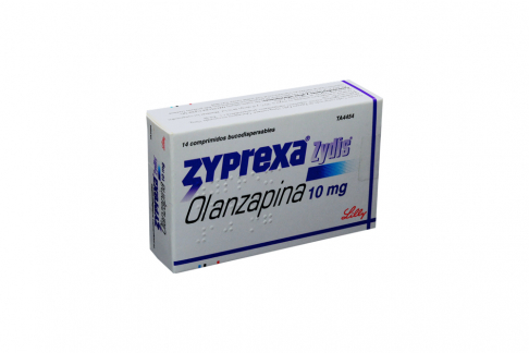 Zyprexa Zydis 10 mg Caja Con 14 Tabletas Dispersables Rx4