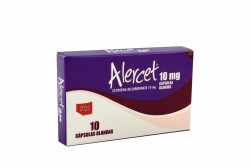 Alercet 10 mg Caja Con 10 Cápsulas Blandas