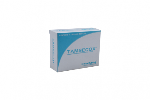 Tamsecox 0.4 Mg Caja Con 30 Cápsulas Rx