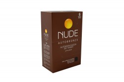 Autobronceador Nude Crema Caja Con 6 Sobres Con 20 mL C/U