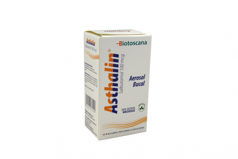Asthalin HFA Caja Con Frasco Con 200 Dosis Rx