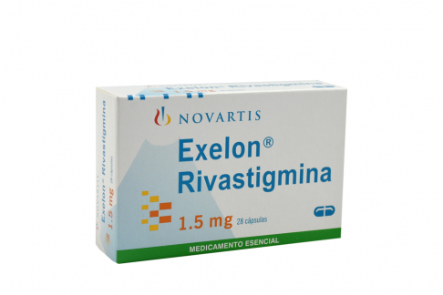 Exelon 1.5 mg Caja Con 28 Cápsulas Rx Rx1 Rx4