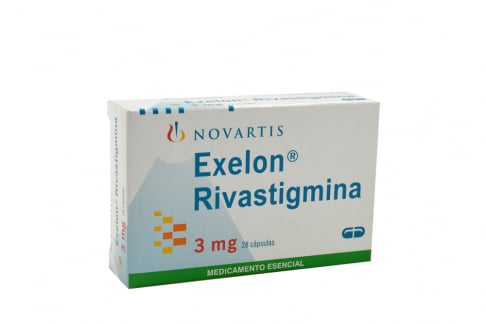 Exelon 3 mg Caja Con 28 Cápsulas Rx Rx1 Rx4