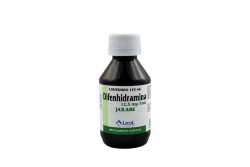 Difenhidramina Jarabe 12.5 mg / 5 mL Caja Con Frasco Con 120 mL Rx