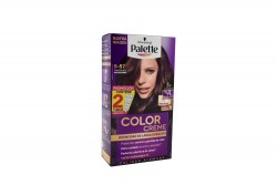 Tinte Palette Color Creme 5-57 Chocolate Macadamia Caja Con 1 Kit Con 2 Tubos