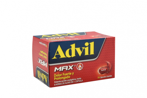 Advil Max Caja Con 16 Cápsulas