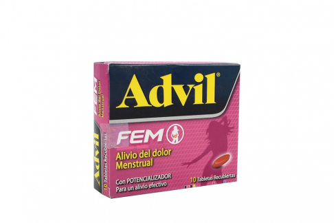 Advil Fem Caja Con 10 Tabletas