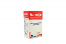 Azinobín 200 mg / 5 mL Caja Con Frasco De 30 mL Rx2