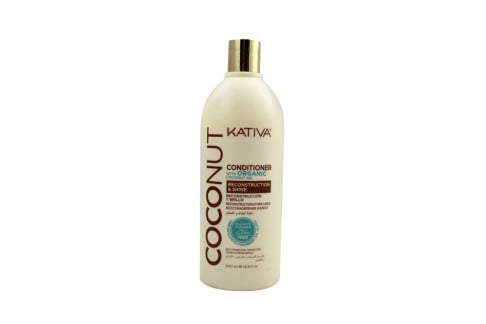 Acondicionador Kativa Coconut Organic Oil Frasco Con 500 mL