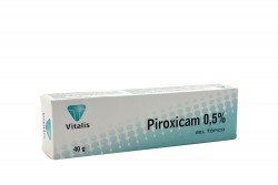 Piroxicam 0.5% Gel Caja Con Tubo Con 40 g Rx
