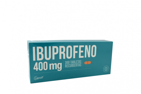 Ibuprofeno Laproff 400 Mg Caja Con 300 Tabletas