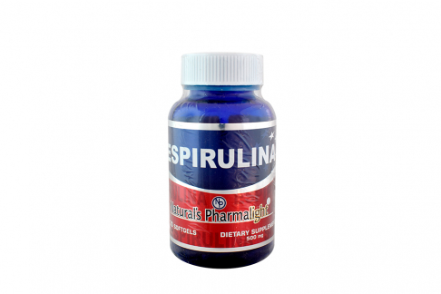 Espirulina Naturals Pharmalight Frasco Con 30 Cápsulas