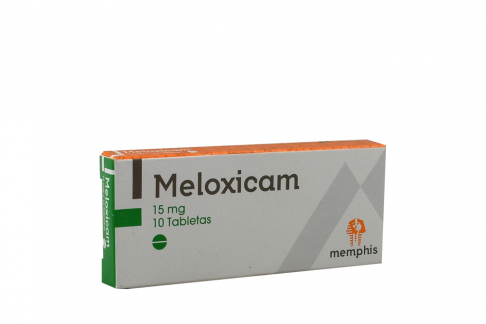 Meloxican 15 mg Caja Con 10 Tabletas Rx