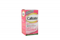 Caltrate 600 + D Caja Con Frasco Con 30 Tabletas - Vitamina D