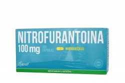 Nitrofurantoína 100 mg Caja Con 300 Cápsulas Rx2