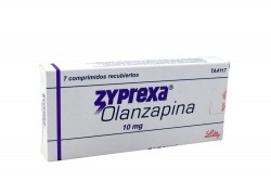 Zyprexa 10 mg Caja Con 7 Comprimidos Recubiertos Rx4