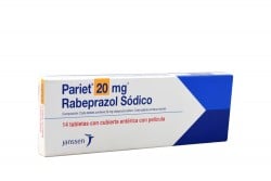 Pariet 20 mg Caja Con 14 Comprimidos Con Cubierta Entérica Rx