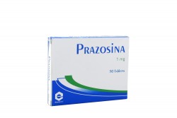 Prazosina 1 Mg Caja Con 30 Tabletas Rx