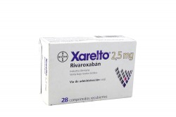 Xarelto 2.5 mg Caja Con 28 Comprimidos Rx