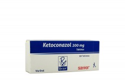 Ketoconazol 200 mg Caja Con 10 Tabletas Rx