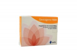 Gestageno 100 mg Caja Con 30 Cápsulas Rx