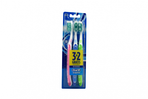 Cepillo Dental Oral B Complete Empaque Con 3 Unidades