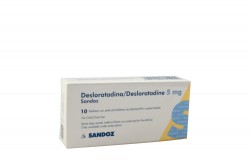 Desloratadina 5 mg Caja Con 10 Tabletas Recubiertas Rx