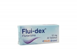 Flui-Dex 10 mg Caja Con 20 Tabletas Rx