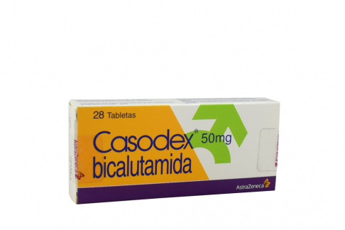Casodex 50 mg Caja Con 28 Tabletas Rx4 Rx1