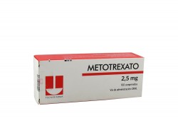 Metotrexato 2,5 mg Caja Con 100 Comprimidos Rx4