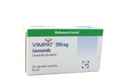 Vimpat 200 mg Caja Con 28 Comprimidos Recubiertos Rx4 Rx1