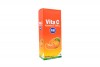 Vita C 500 Mg Caja Con 100 Tabletas Masticables  Sabor Mandarina
