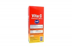Vita C 500 mg Caja Con 100 Tabletas Masticables – Sabor Cereza