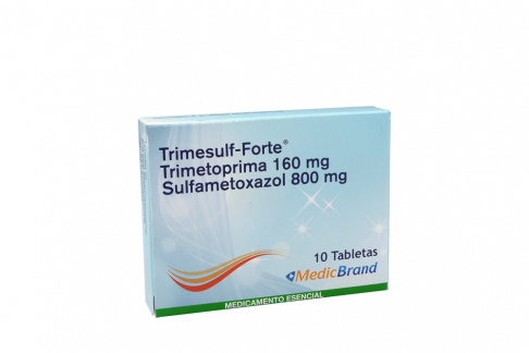 Trimesulf Forte 160 / 800 mg Caja Con 10 Tabletas Rx