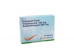 Trimesulf Forte 160 / 800 mg Caja Con 10 Tabletas Rx