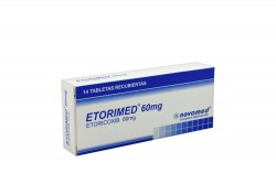 Etorimed 60 Mg Caja Con 14 Tabletas Rx
