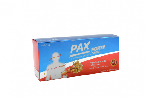 Pax Forte Caja Con 50 Cápsulas